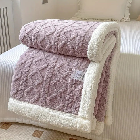 VelvetLux™ Blanket — Wrap Yourself in Year-Round Blissful Comfort and Stress Relief