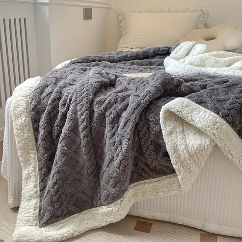 VelvetLux™ Blanket — Wrap Yourself in Year-Round Blissful Comfort and Stress Relief