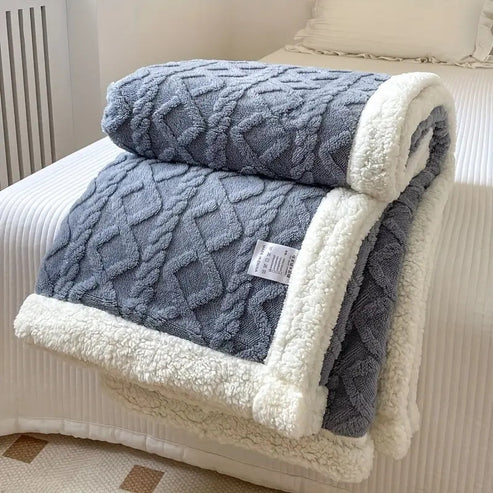 VelvetLux™ Blanket — Wrap Yourself in Year-Round Blissful Comfort and Stress Relief
