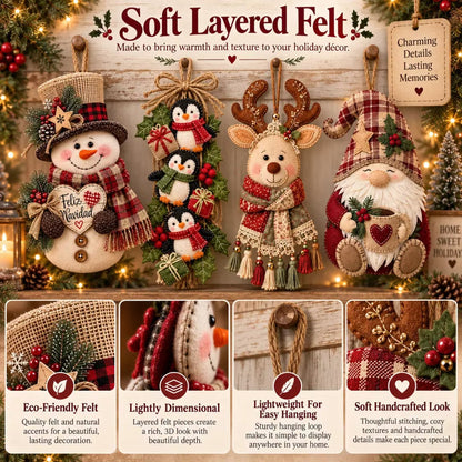 Vintage Christmas Character Door Hangers