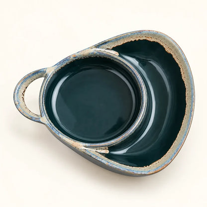 ServeNest – Divided Ceramic Serving Dish