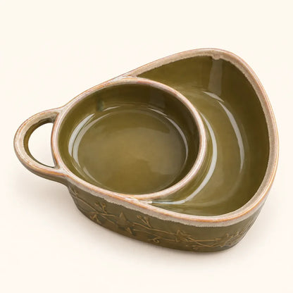 ServeNest – Divided Ceramic Serving Dish