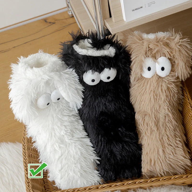 Plush Slippers Socks