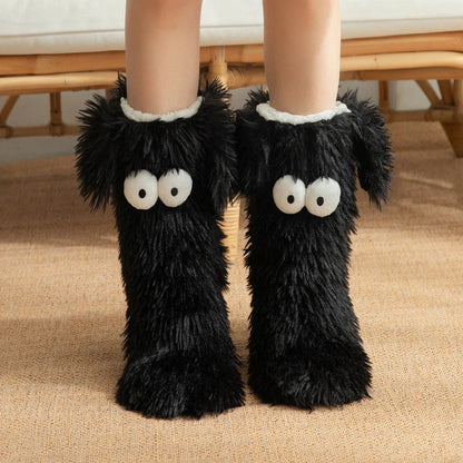 Plush Slippers Socks