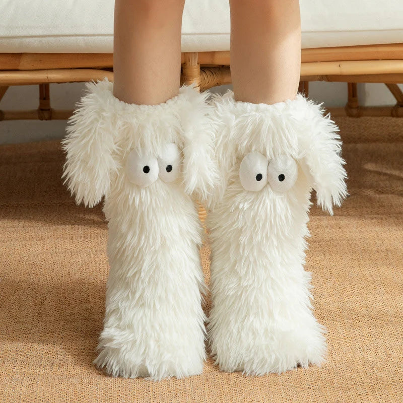 Plush Slippers Socks
