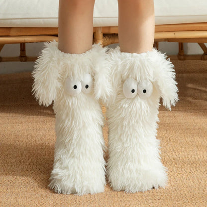 Plush Slippers Socks