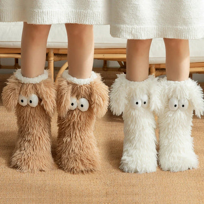 Plush Slippers Socks