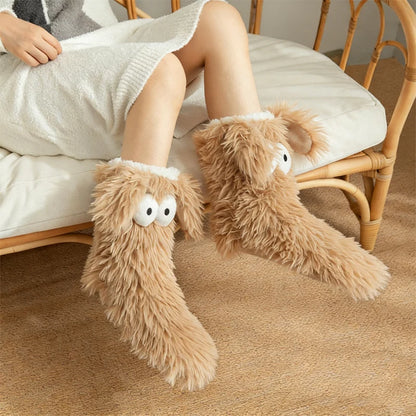 Plush Slippers Socks