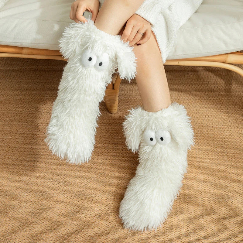 Plush Slippers Socks