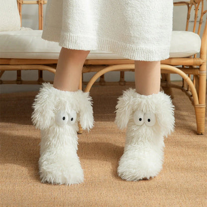 Plush Slippers Socks