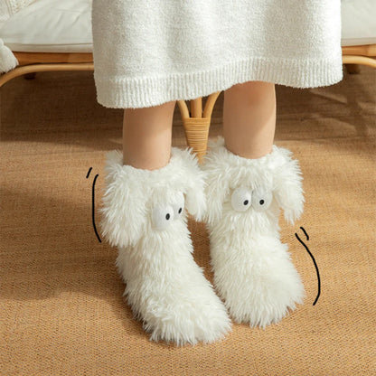 Plush Slippers Socks