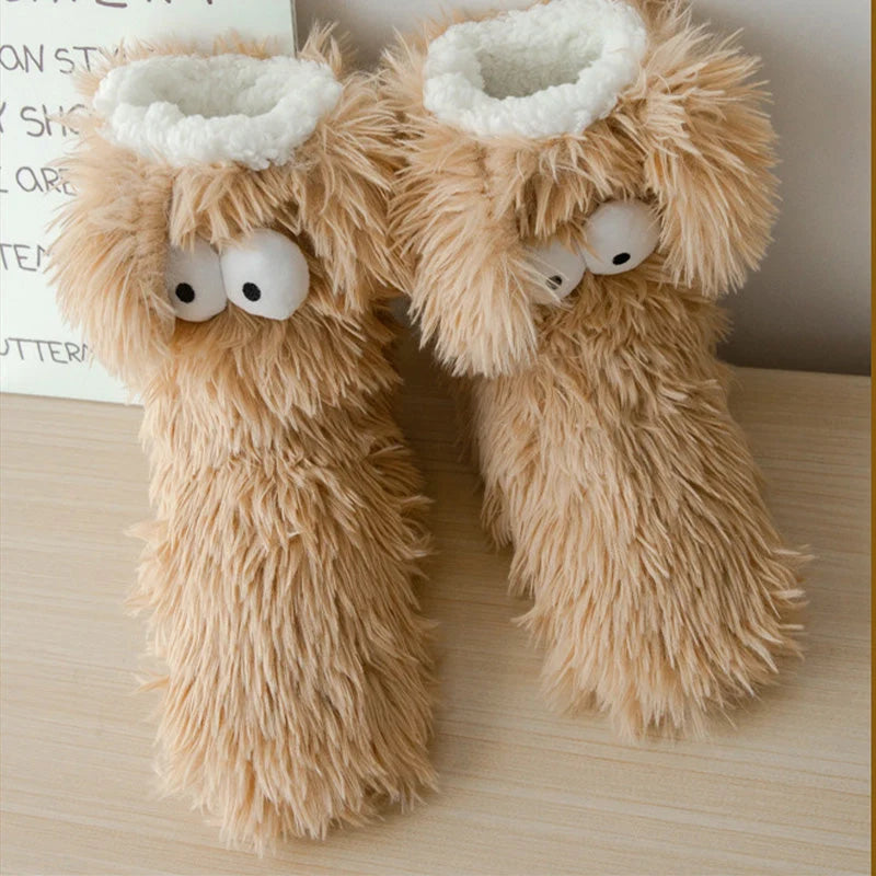 Plush Slippers Socks