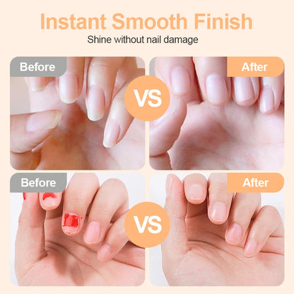 2-in-1 Smart Electric Nail Clipper & Polisher