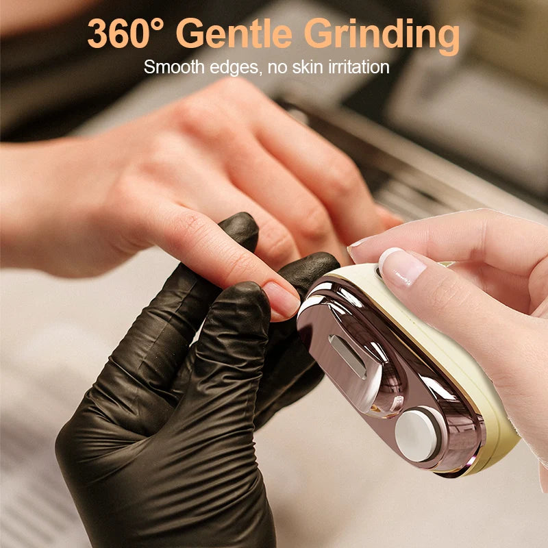 2-in-1 Smart Electric Nail Clipper & Polisher