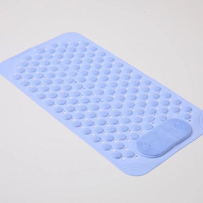 Non-Slip Shower Mat with Foot Massage & Drain Holes