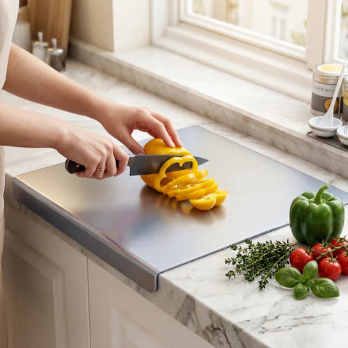 Stainless Steel Countertop Chopping Board