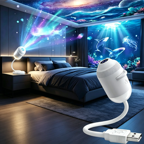 Smart Holographic Star & Ocean 5D Projector