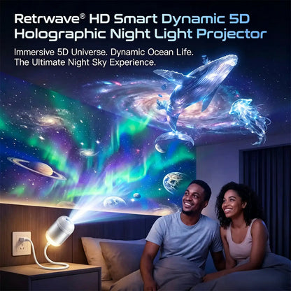 Smart Holographic Star & Ocean 5D Projector