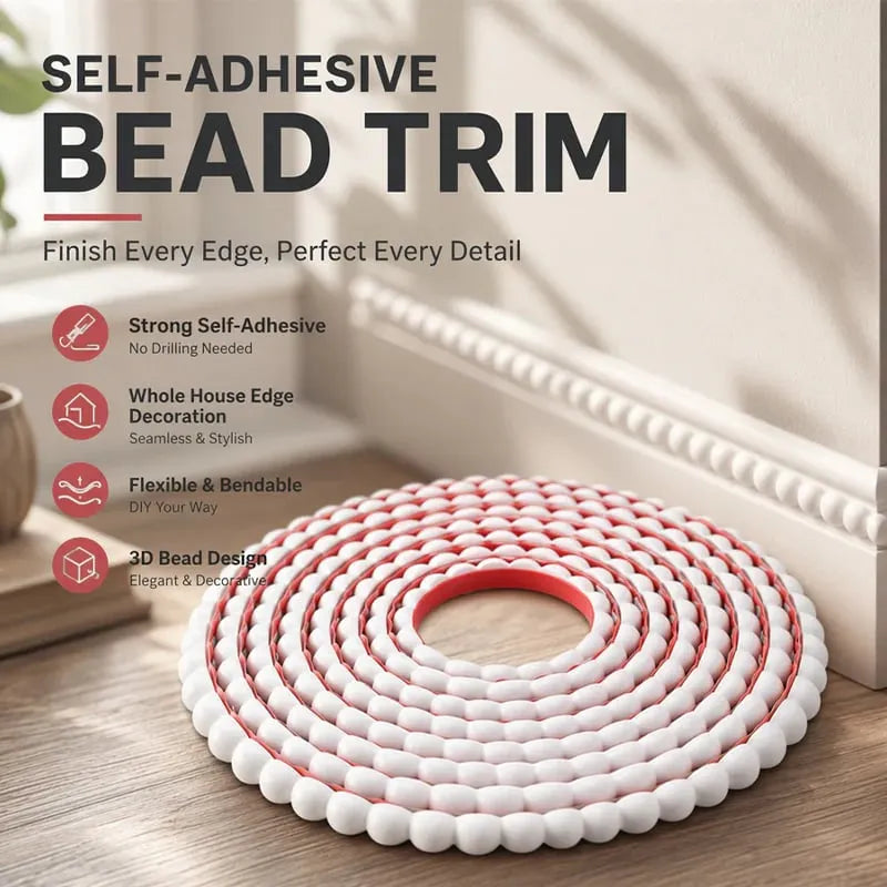 ✨ Peel & Stick Molding Trim for Custom-Look Walls