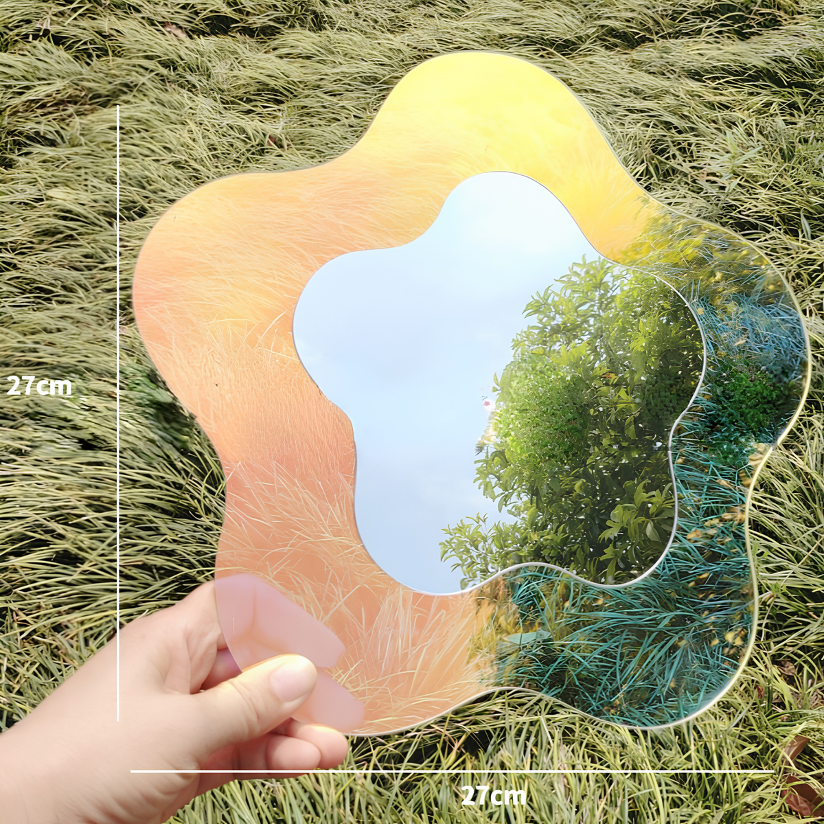 Aesthetic Flower Mirror