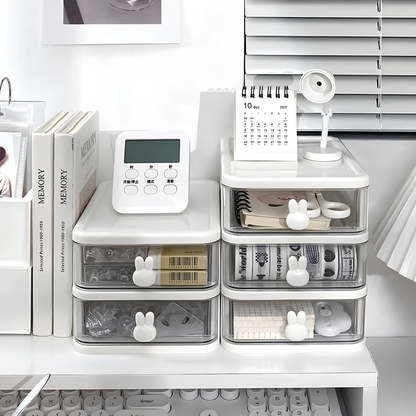 Kawaii Mini Desk Drawer Organizer