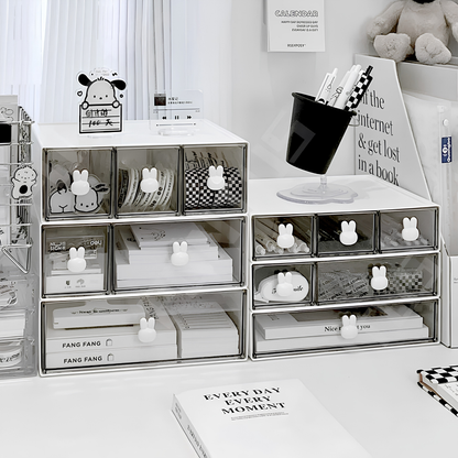 Kawaii Mini Desk Drawer Organizer