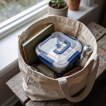 Stainless Steel Food Storage Containers – Extra-Large Airtight Meal Prep & Organization Set