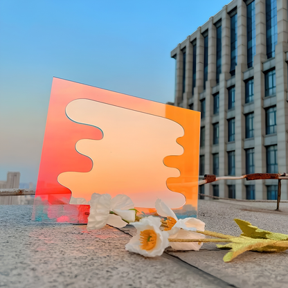 Specular Acrylic Blob Shaped Mirror
