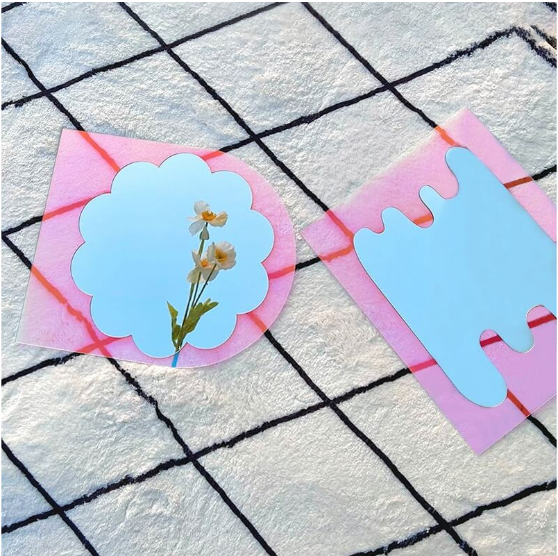 Specular Acrylic Blob Shaped Mirror