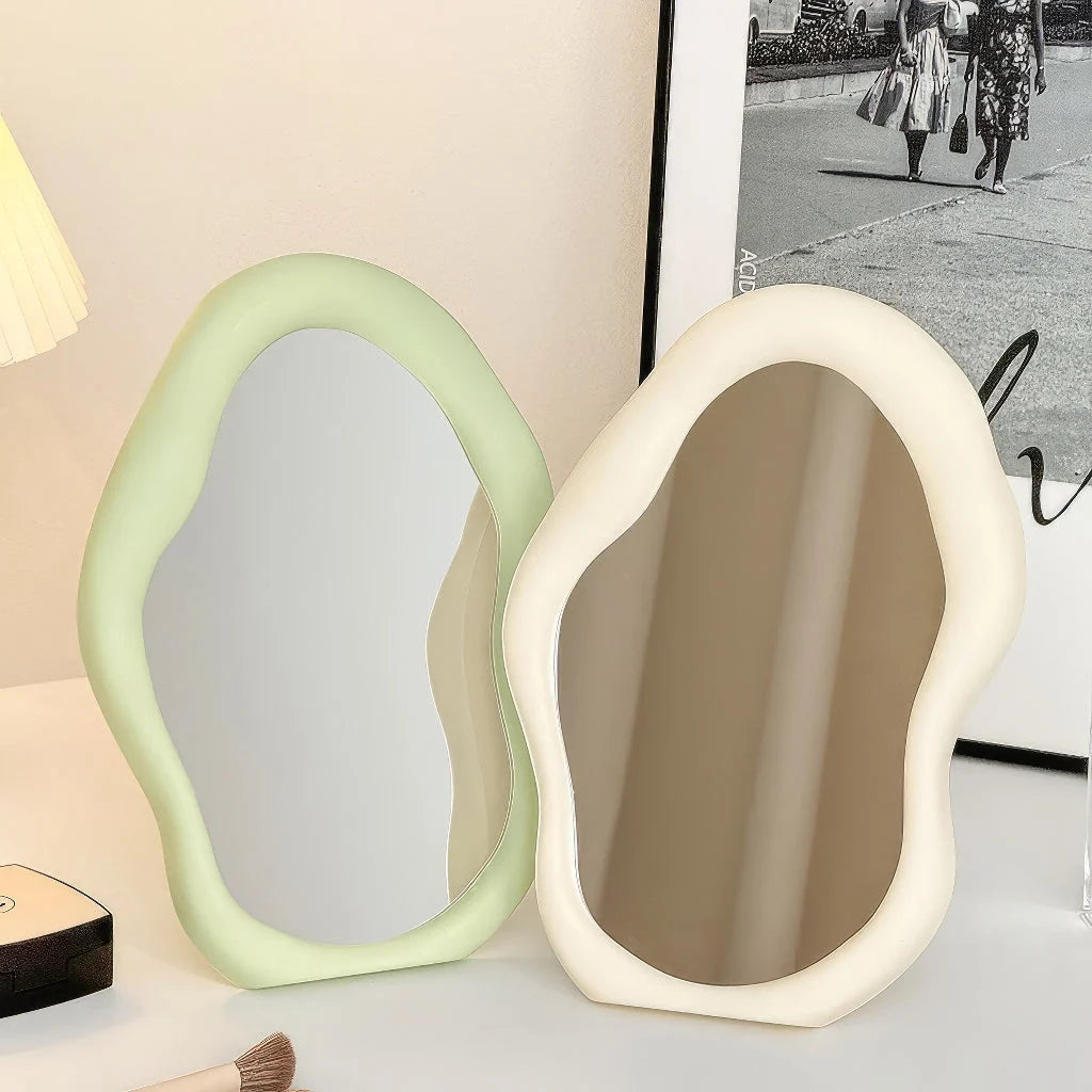 Irregular Blob Makeup Mirror