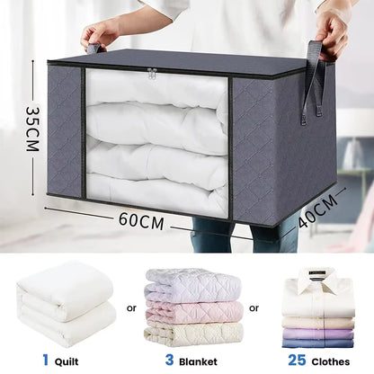 Heavy-Duty Quilt & Clothing Storage Bag