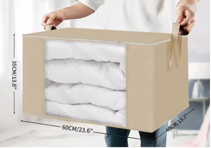 Heavy-Duty Quilt & Clothing Storage Bag