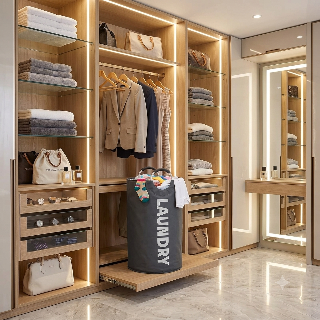 Foldable Oxford Cloth Laundry Bag