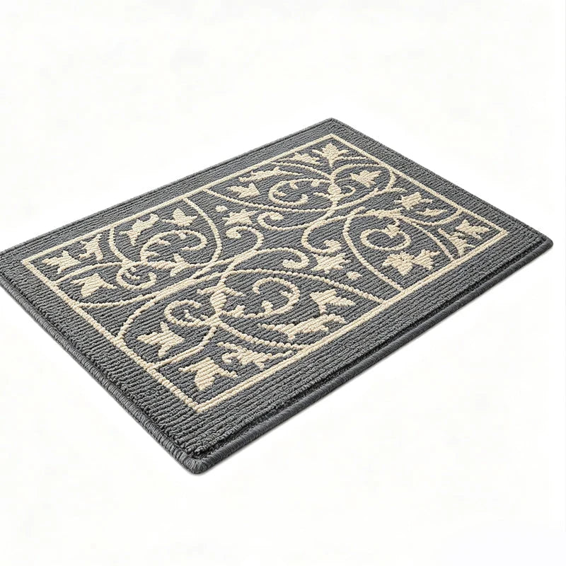 Non-Slip Dirt-Trapping Front Door Mat
