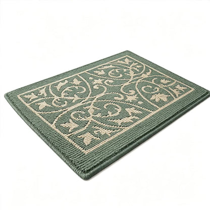 Non-Slip Dirt-Trapping Front Door Mat