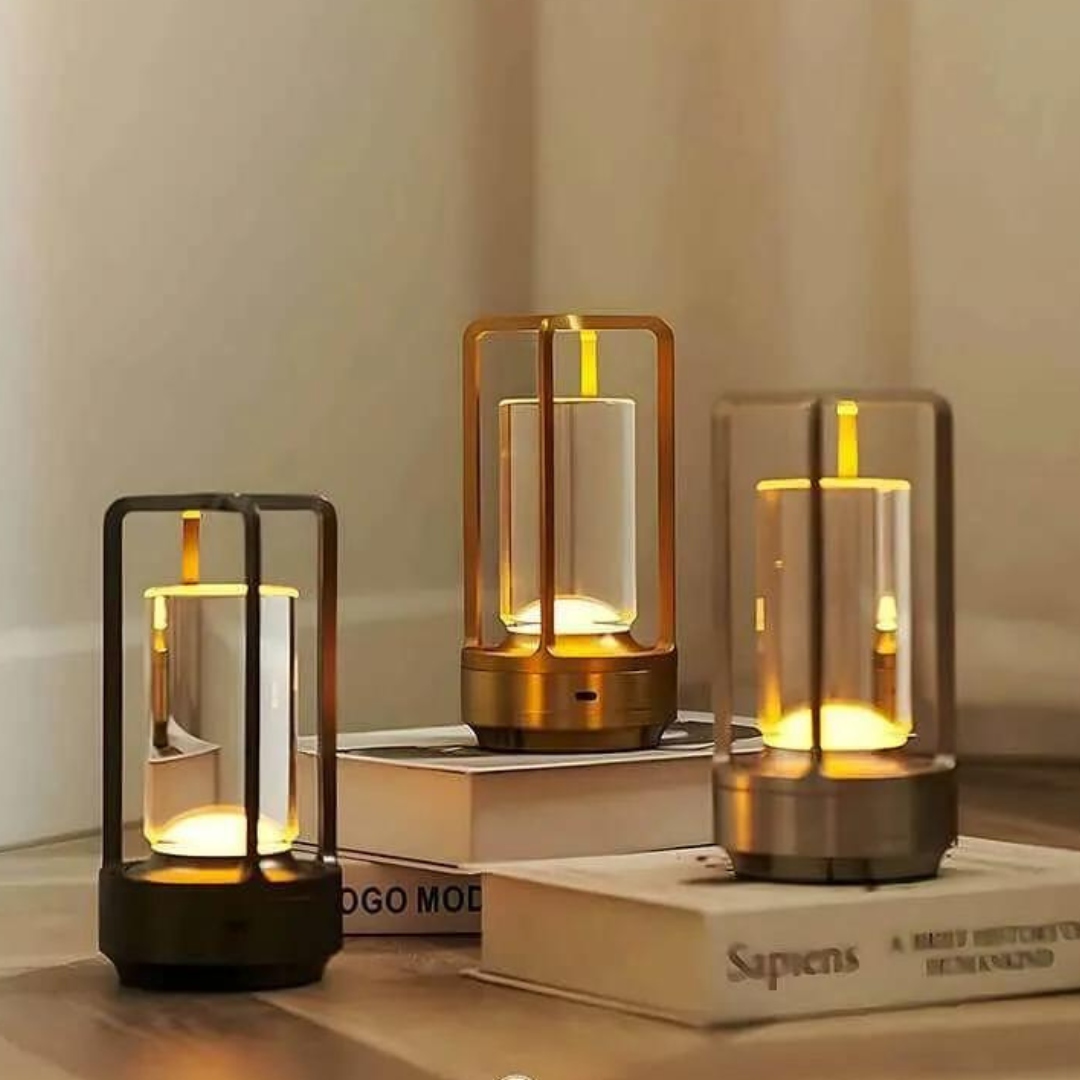 Sora Minimalist Lantern – Cordless Ambient LED Lamp