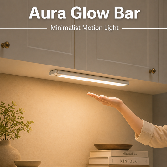 Aura Glow Bar | Minimalist Motion Sensor LED Light
