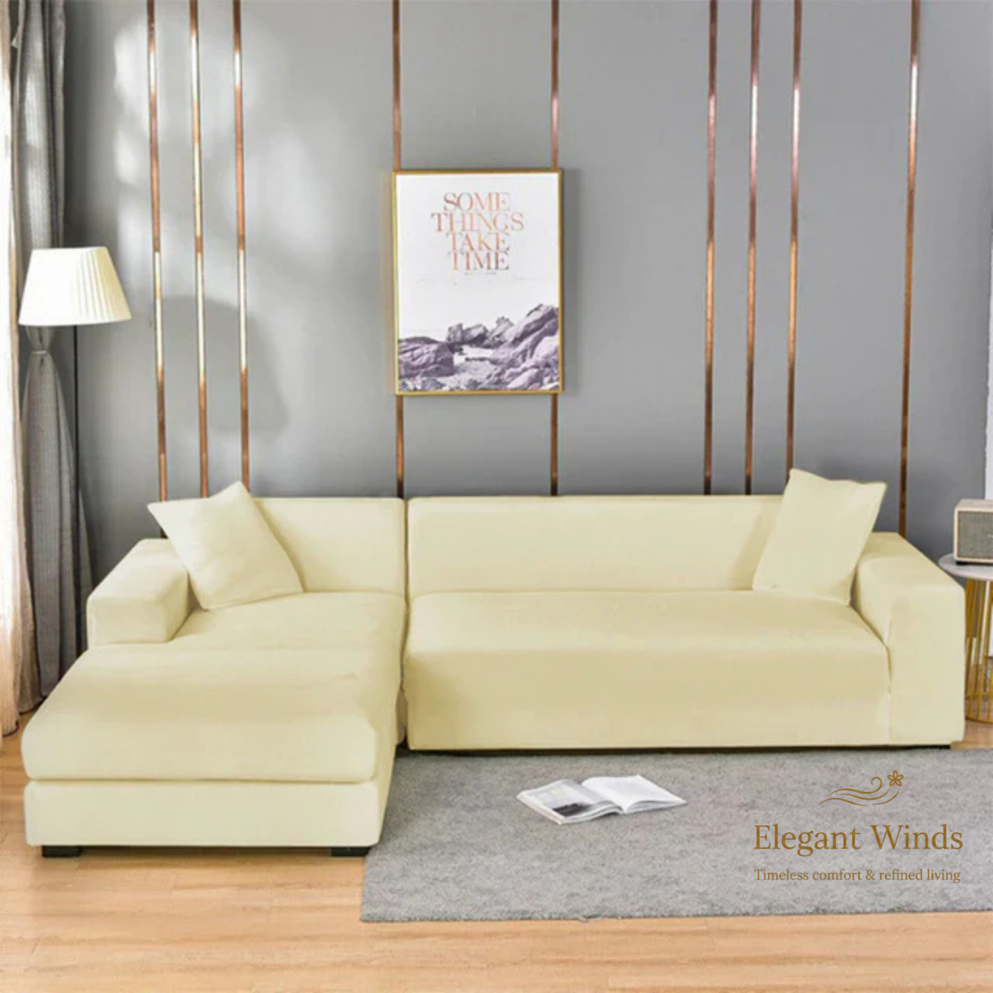 Premium Universal Sofa Cover – Complete Stain Protection