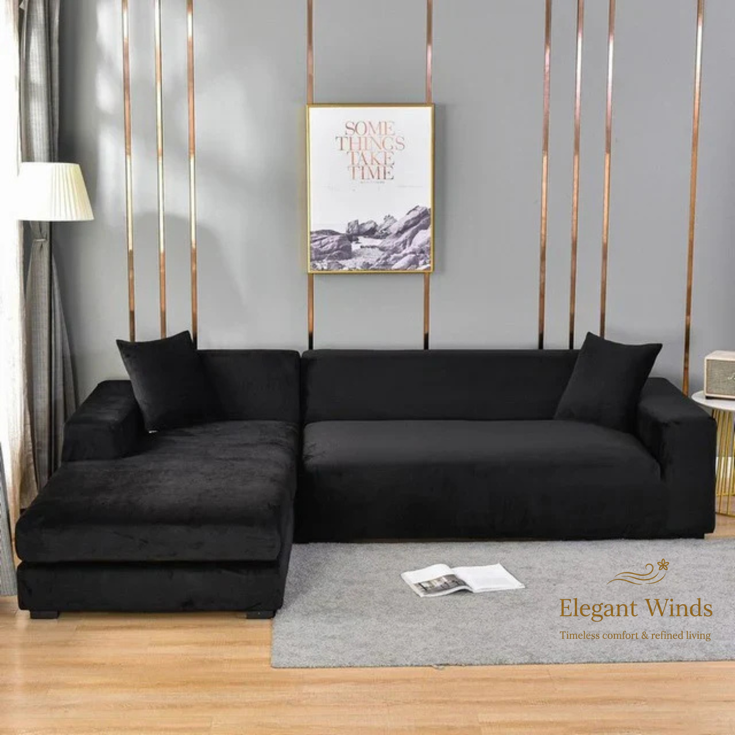 Premium Universal Sofa Cover – Complete Stain Protection