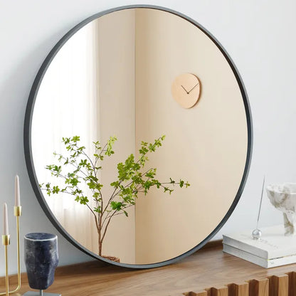 Aesthetic Round Wall Mirror