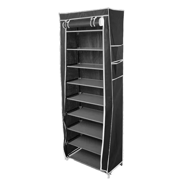 Vertical Shoe Rack - Premium 10-Tier
