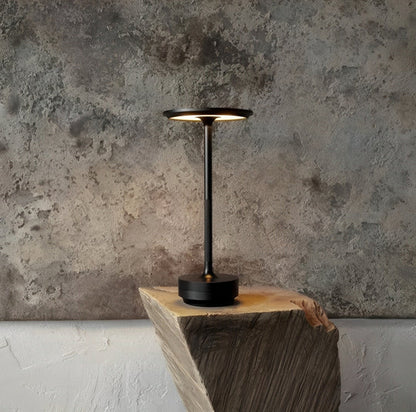 Luma Solis Cordless Minimalist Table Lamp - Rechargeable LED Accent Light