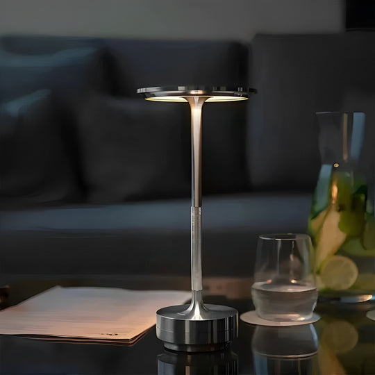 Luma Solis Cordless Minimalist Table Lamp - Rechargeable LED Accent Light