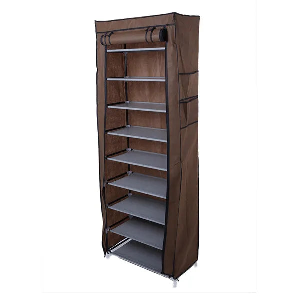 Vertical Shoe Rack - Premium 10-Tier