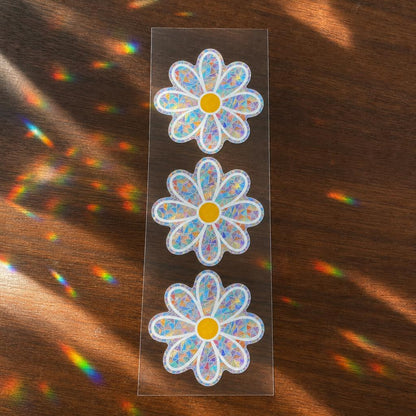 DaisyPrism™ Rainbow Suncatcher Window Stickers