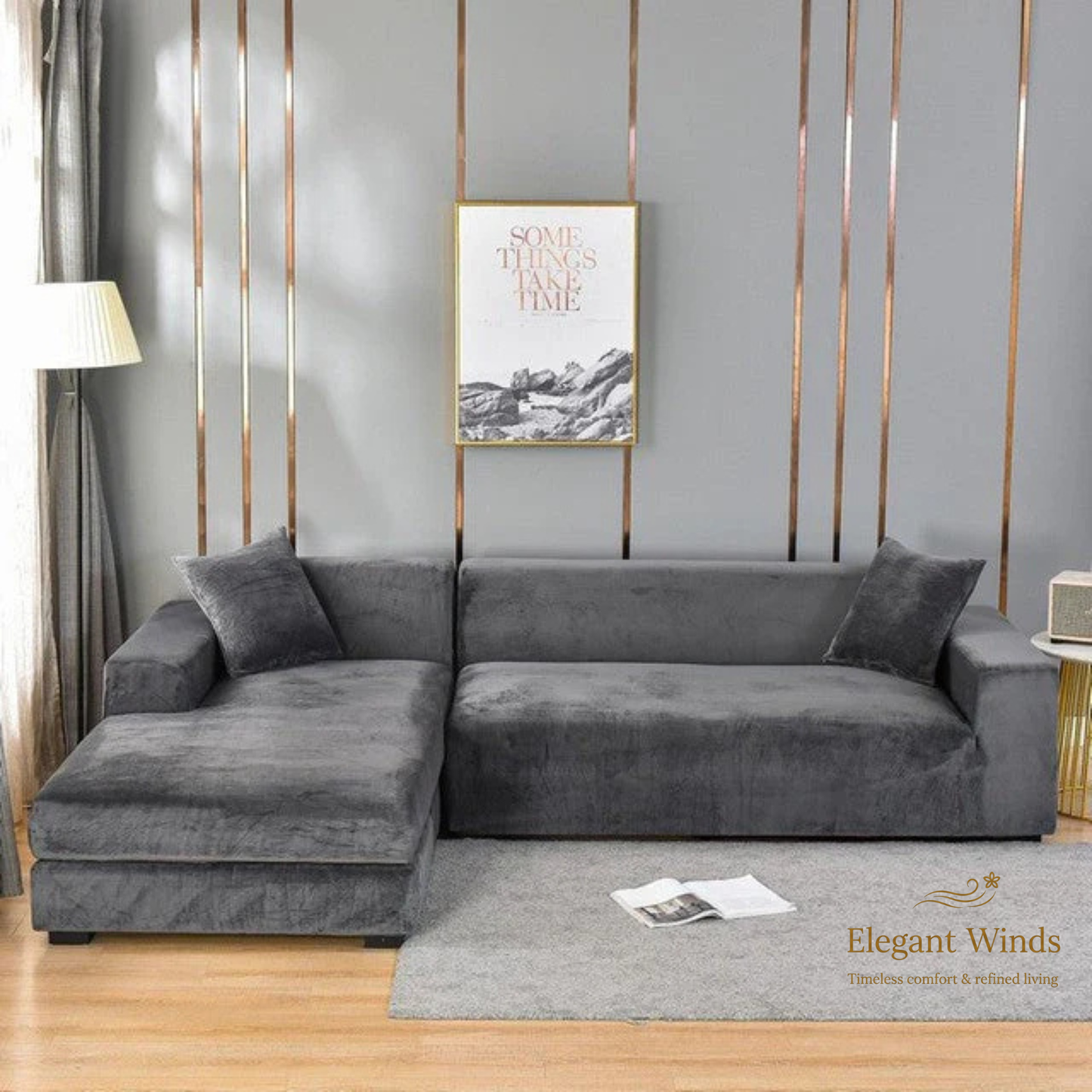 Premium Universal Sofa Cover – Complete Stain Protection