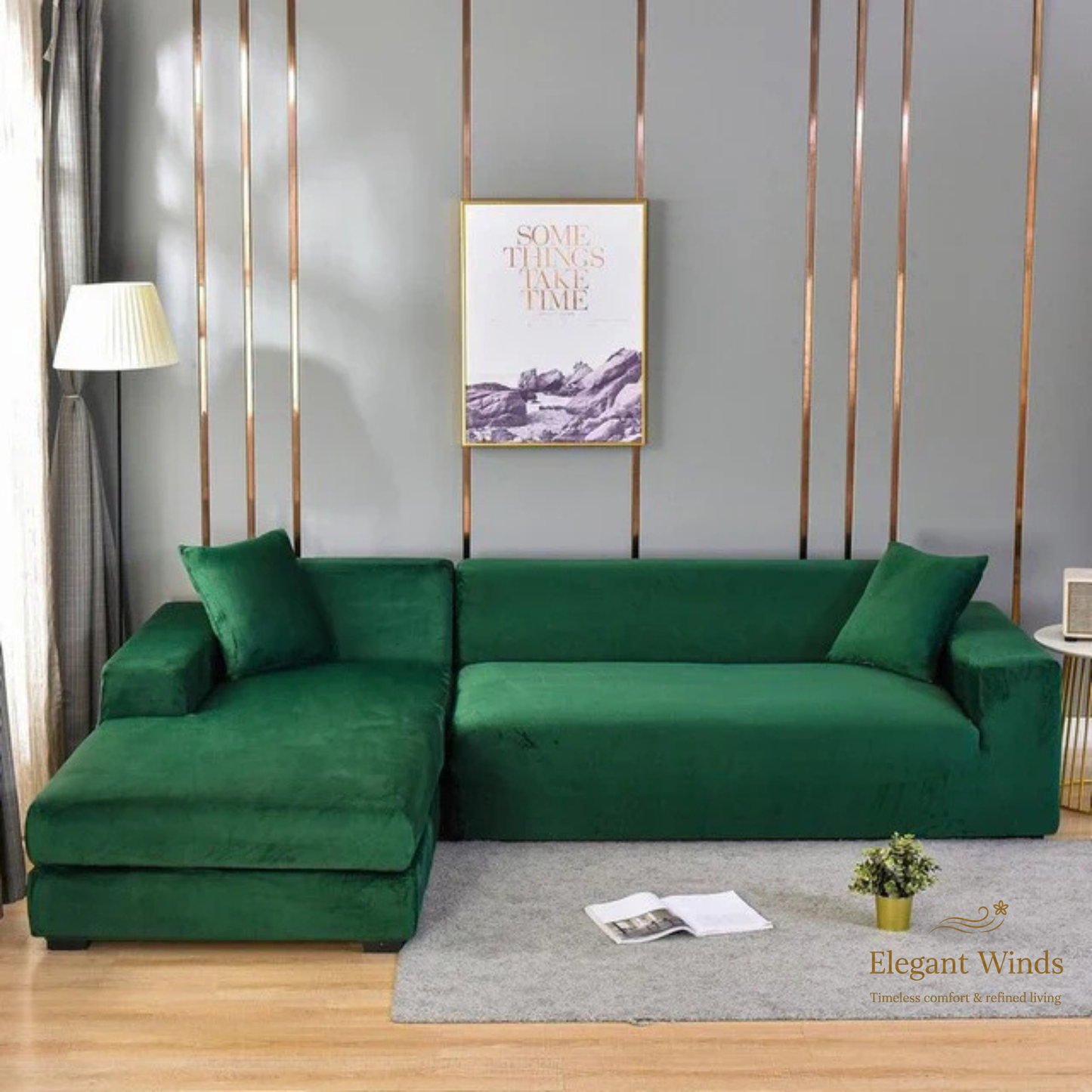 Premium Universal Sofa Cover – Complete Stain Protection