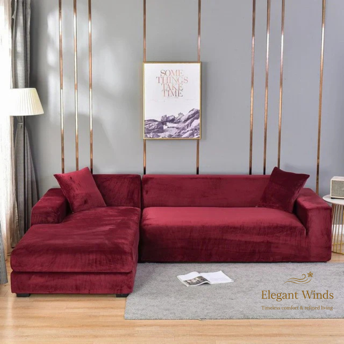 Premium Universal Sofa Cover – Complete Stain Protection