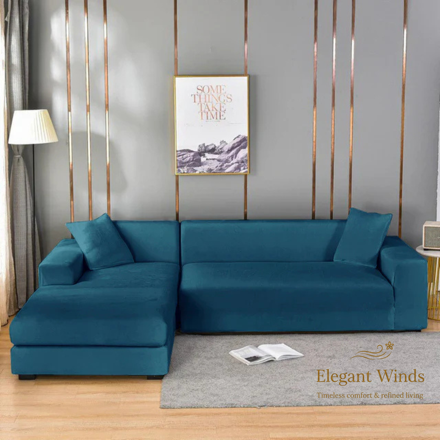 Premium Universal Sofa Cover – Complete Stain Protection