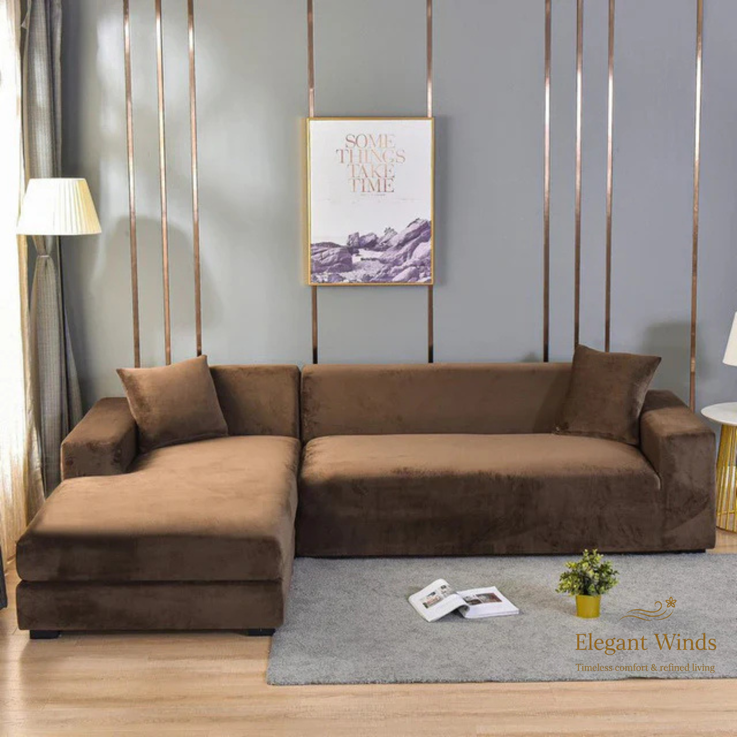Premium Universal Sofa Cover – Complete Stain Protection